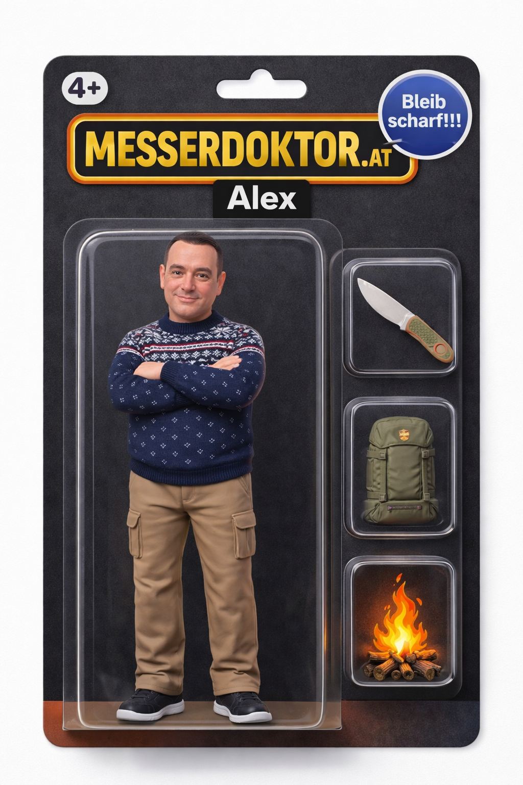 Messerdoktor Cartoon